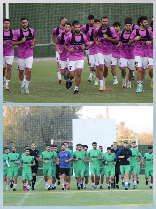 اردو تدارکاتی تیم های لیگ برتر در دهکده ورزشی المپیک کیش