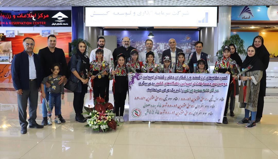 درخشش دختران ژیمناست جزیره در مسابقات کشوری/ کیش قطب جدید ترامپولین ایران