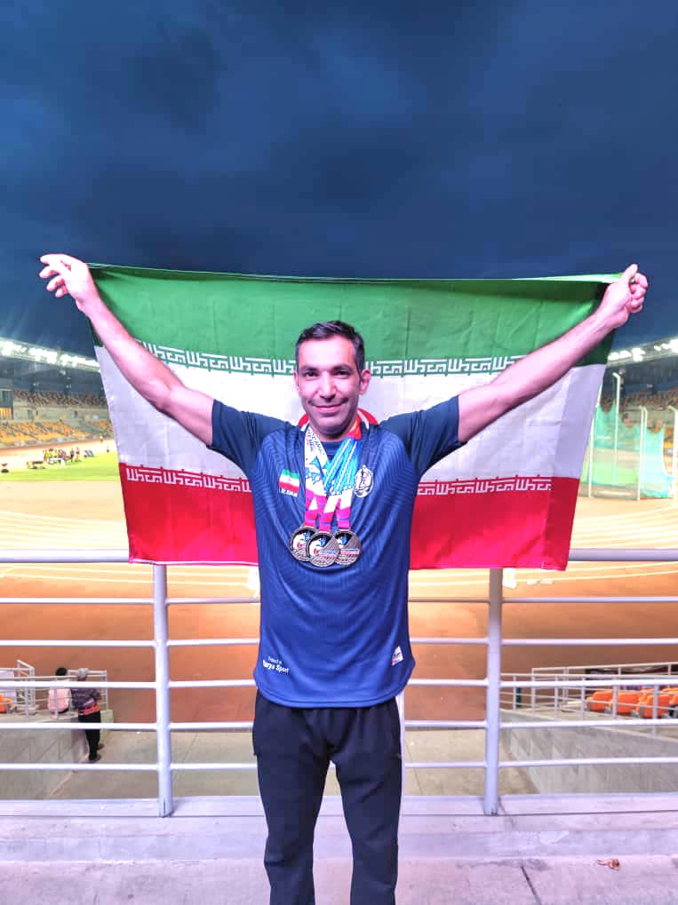 ثبت رکورد دو ۲۰۰ متر آسیا پس از ۳۷ سال توسط مسعود بهرامی دونده کیشوند
