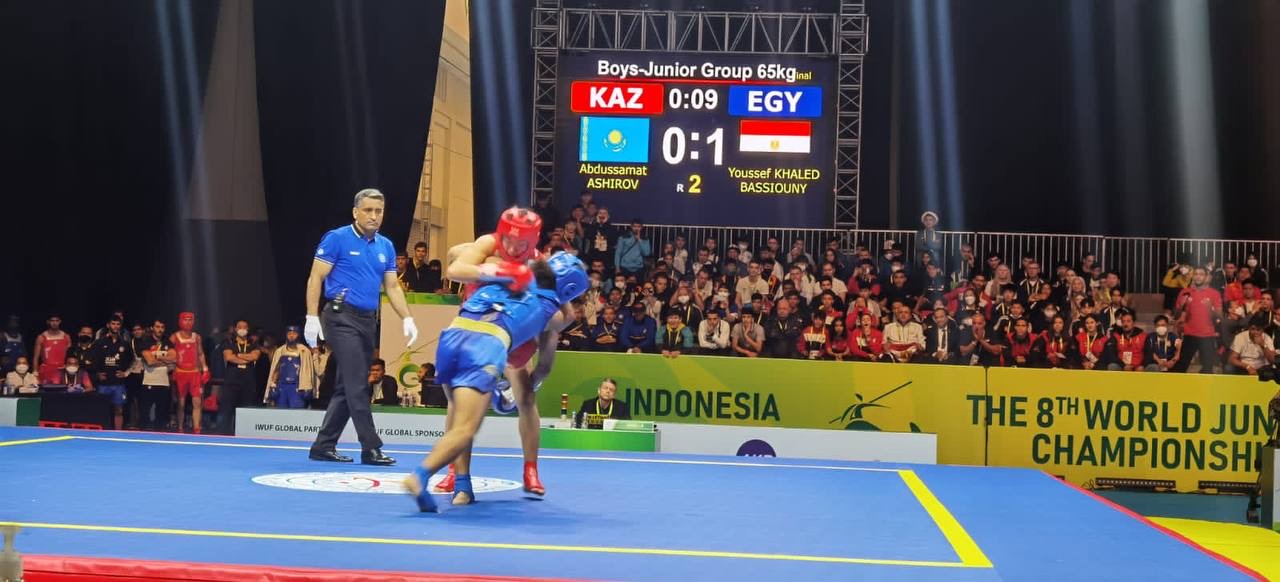 درخشش داور ارزنده جزیره کیش در مسابقات ووشو قهرمانی جهان اندونزی