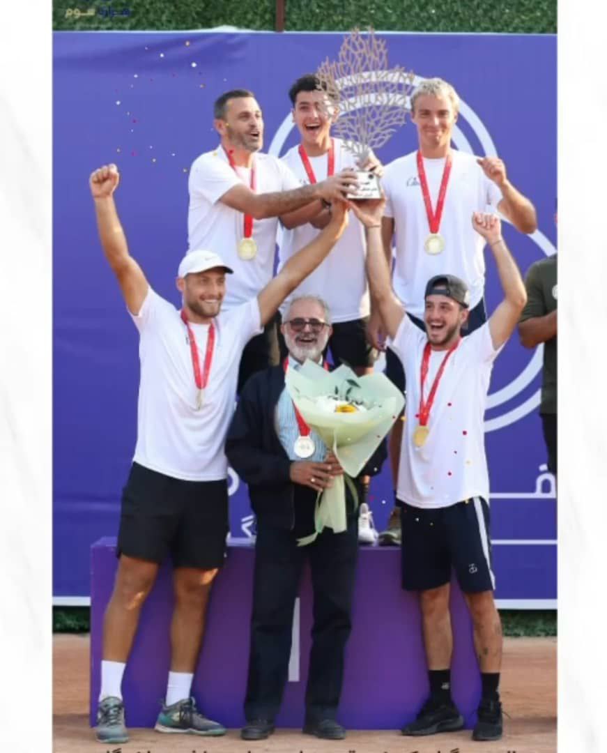 کسب مقام قهرمانی مسابقات جام حذفی تنیس کشور توسط  تیم البرز گاز کیش