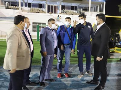 بازدید رئیس فدراسیون دوومیدانی بلاروس از مجموعه المپیک کیش