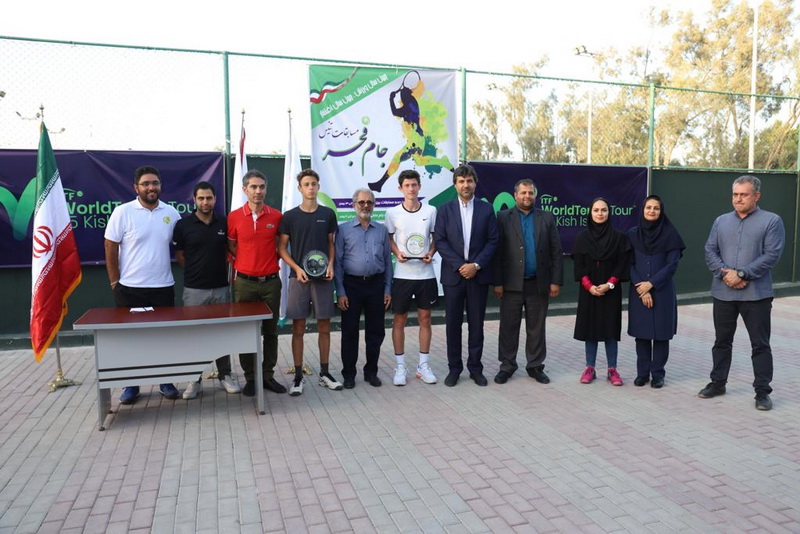 تیم ایران قهرمان مسابقات تنیس بین المللی بخش پسران شد