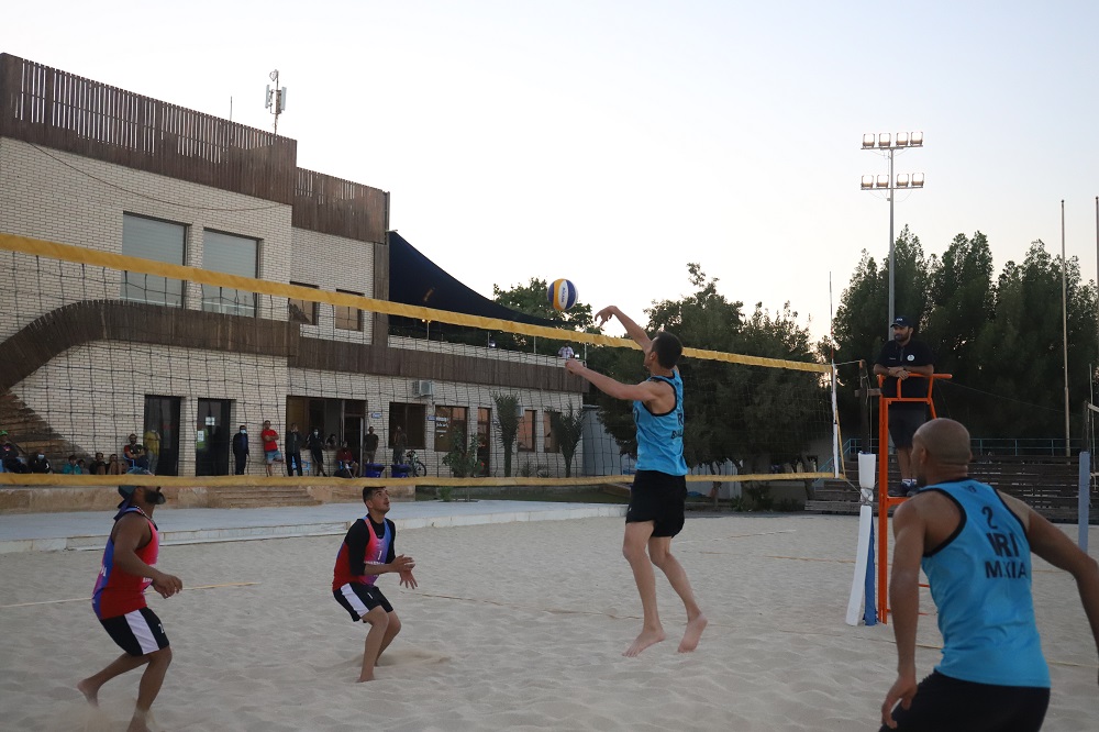 برگزاری مسابقه والیبال ساحلی کیش