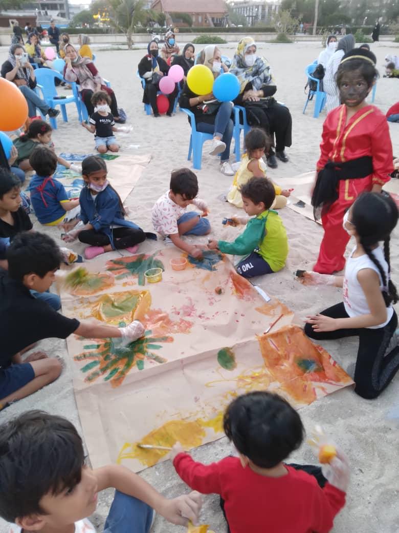 برگزاری فستیوال شادی و بازی کودکان در کیش