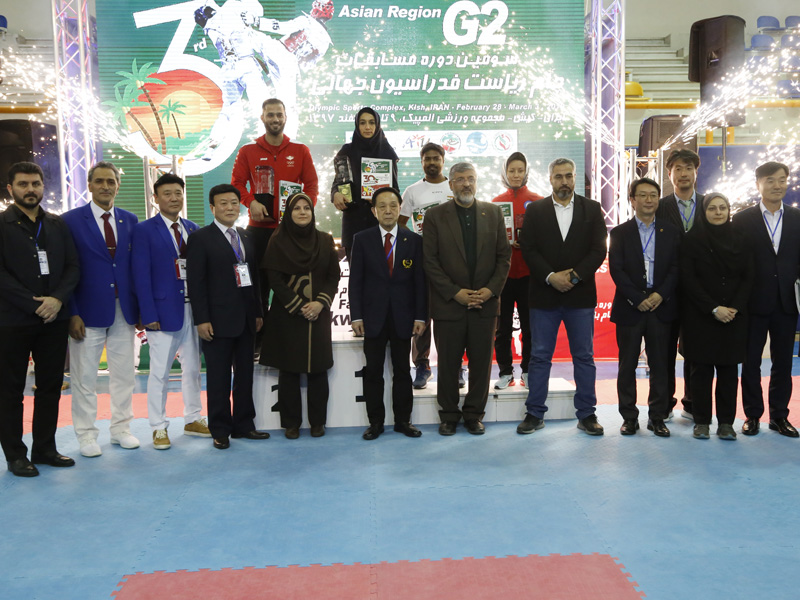 سومین دوره مسابقات جام ریاست فدراسیون جهانی 2019 - کیش؛  نوجوانان دختر ایران بر سکوی قهرمانی ایستادند/ اردن نایب قهرمانی را کسب کرد 