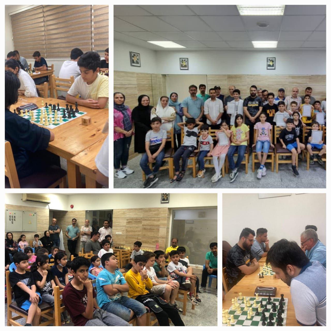 نتایج مسابقات شطرنج جام رمضان