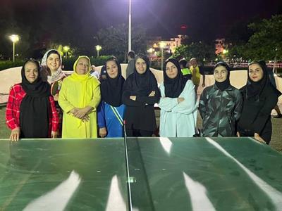 برگزاری مسابقات تنیس روی میز بانوان به مناسبت گرامیداشت روز ملی خلیج فارس