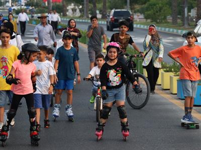 همایش اسکیت، دوچرخه و اسکوتر ویژه کودکان
