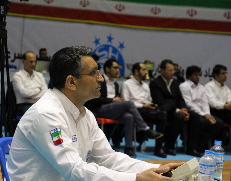 مجید خوبیاری داور بین المللی ووشو جزیره کیش به عنوان مدرس دوره داوری در تهران
