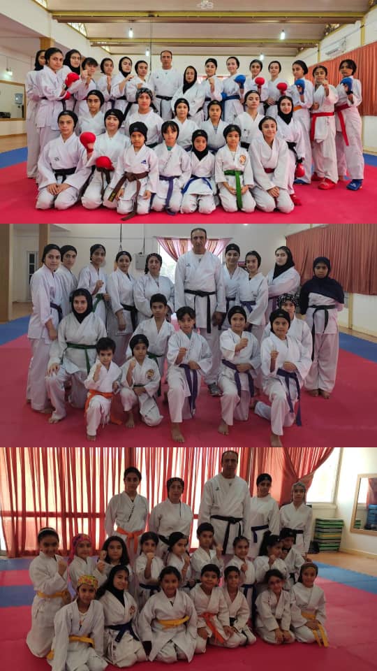 برگزاری اولین دوره آموزشی استاژ کومیته کاراته 