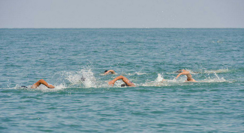 حضور شناگران جزیره کیش در مرحله دوم مسابقات لیگ شنای آبهای آزاد کشور
