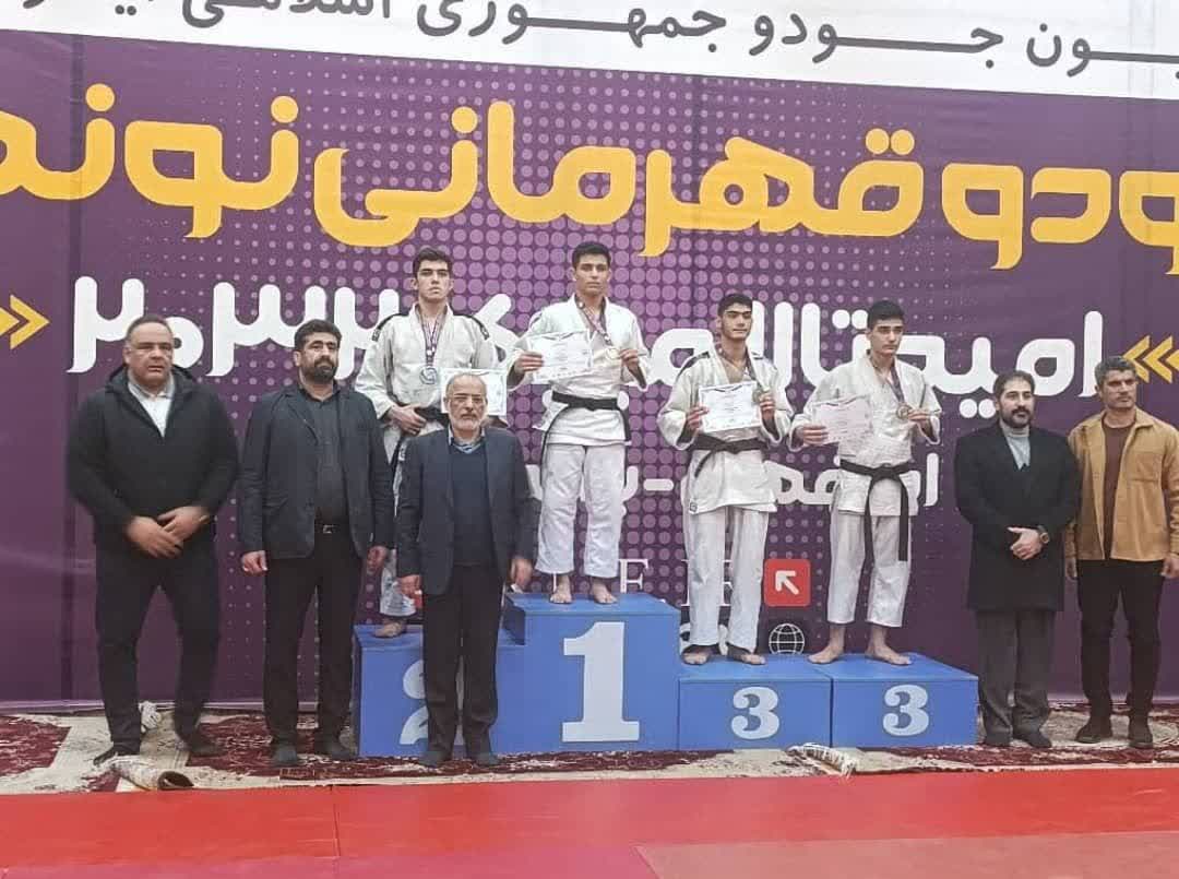 افتخارآفرینی تیم جودو کیش در مسابقات قهرمانی نونهالان کشور