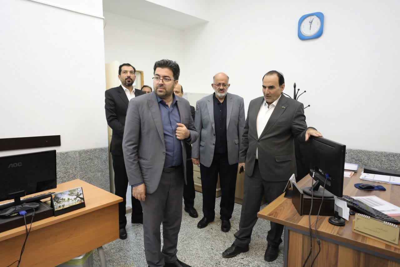 بازدید جناب آقای احمد جمشیدی سرپرست  شرکت عمران آب و خدمات کیش، از معاونت ورزش و تفریحات سالم  