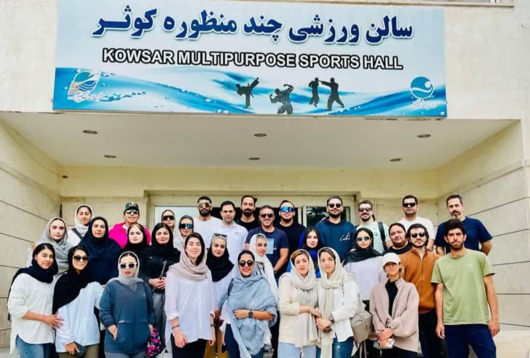 برگزاری دوره داوری درجه ۳ رشته تنیس درجزیره زیبای کیش